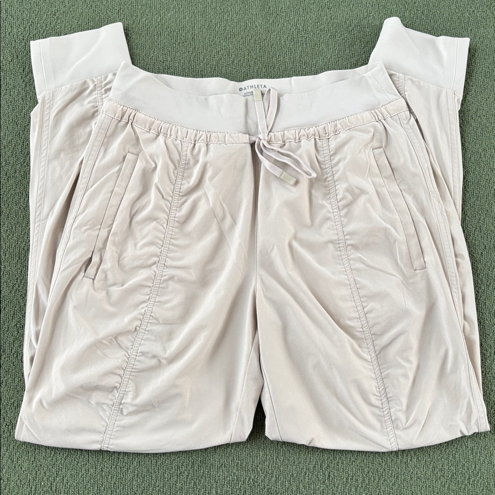 :Price Firm: Athleta Attitude II Mid Rise Jogger Pants in Abalone - Picture 6 of 7